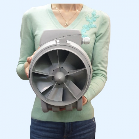 TYPHOON 125 2SP ERA PRO Вентилятор канальный D125 осевой 2 скорости