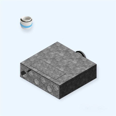 FLEXAG FL-СMSP-125/90х6 HEATWAY Коллектор металлический