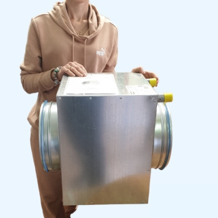 Airone ВОКф 250/2 Водяной канальный нагреватель для круглого канала