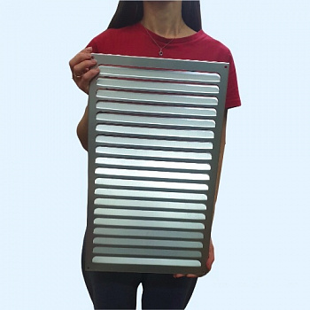 РМ 300х500 оцинкованная Решётка вентиляционная металлическая