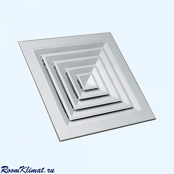 4VA 595х595 (600x600) Airone потолочный диффузор из алюминия