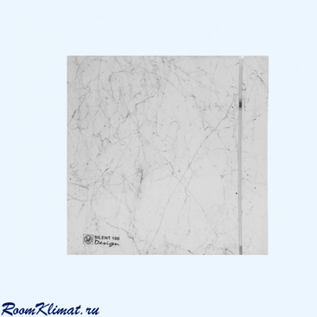 SILENT-200 CZ MARBLE WHITE DESIGN-4C Soler&Palau Накладной бытовой вентилятор