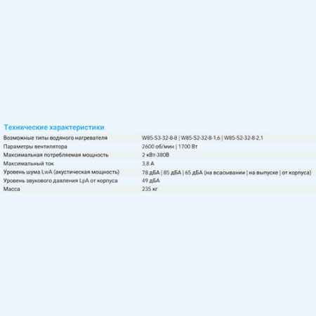 6000 Aqua EC Breezart Приточная установка с водяным калорифером