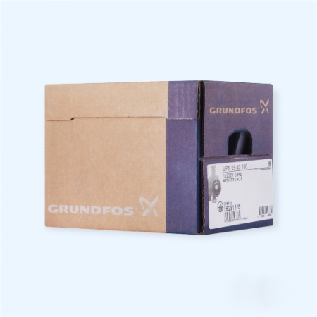 UPS 25/40 с гайками Grundfos Насос циркуляционный