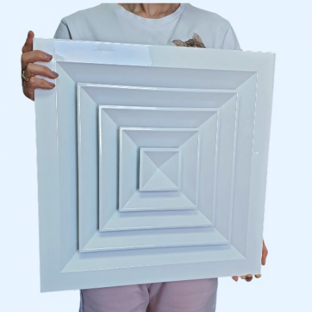 4 CA 450*450 Shuft Потолочная алюминиевая решетка