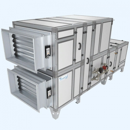 6000 Aqua RR F BC Breezart Приточно-вытяжная установка с роторным рекуператором и фреоновым охладителем