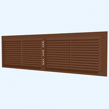 4513РП Brown (коричневый) фланец 432х117 переточная 455х133 ЭРА (ERA) Решетка вентиляционная РП пластик 4513РП Brown (коричневый) фланец 432х117 переточная 455х133 ЭРА (ERA) Решетка вентиляционная РП пластик