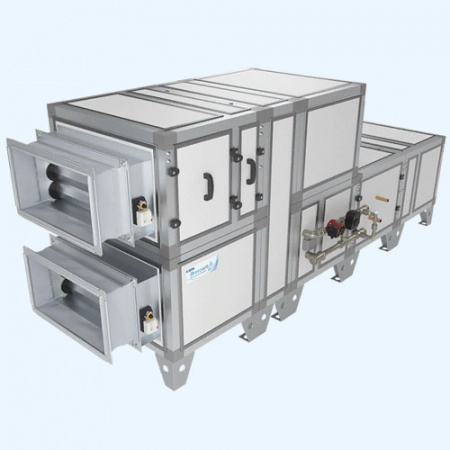 2700 Aqua RR F BC Breezart Приточно-вытяжная установка с роторным рекуператором и фреоновым охладителем