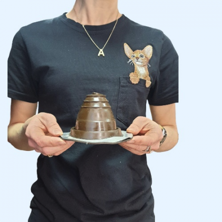 Манжета кровельная прямая №1 коричневая EPDM (6-50 мм)