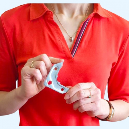 УГФ-0 (65х18х1,8/2,5) SHUFT Уголок (цинк) для сборки воздуховодов 1шт.