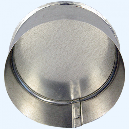 Заглушка оцинкованная 125 Ц