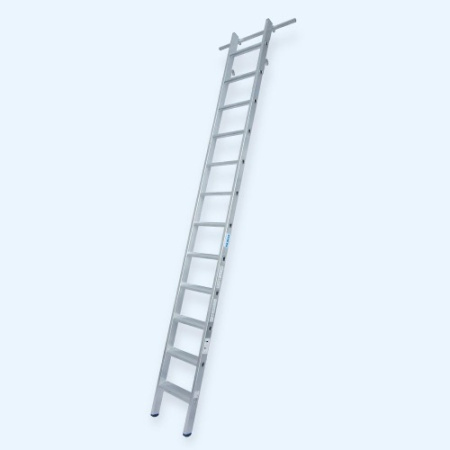 Лестница стеллажная навесная с двумя парами крюков Stabilo Krause 12 ступеней (125200)