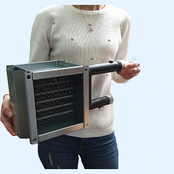 ZWA 150*150-2 ZILON Водяной нагреватель для квадратных и круглых каналов