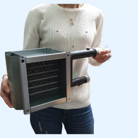 ZWA 150*150-2 ZILON Водяной нагреватель для квадратных и круглых каналов