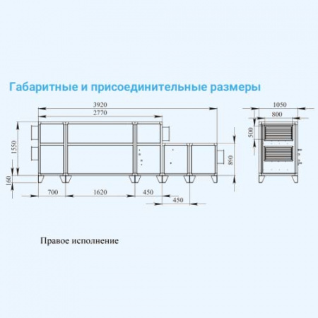 4500 Aqua RP F PB Breezart Приточно-вытяжная установка с рекуператором и фреоновым охладителем