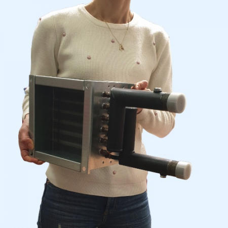 ZWA 150*150-2 ZILON Водяной нагреватель для квадратных и круглых каналов