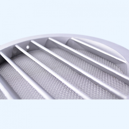 16РКМ фланец D160 сетка D185 алюминий ERA STREETLINE Решетка вентиляционная РКМ