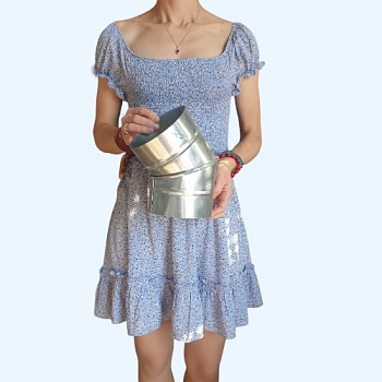 Полуотвод оцинкованный 45гр./125 Ц