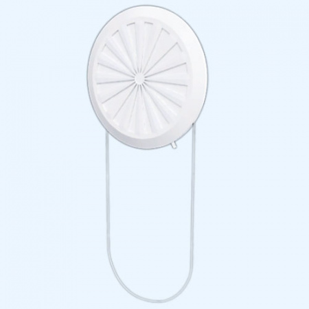 10RKU ERA Решетка вентиляционная RKU фланец D90-160 регулируемая D180 пластик