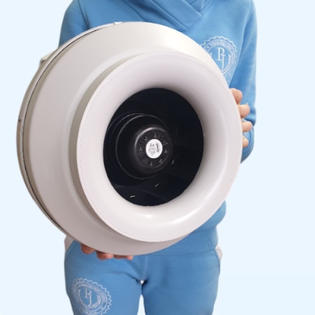 ВК-250 GREY Airone Канальный вентилятор в пластиковом корпусе