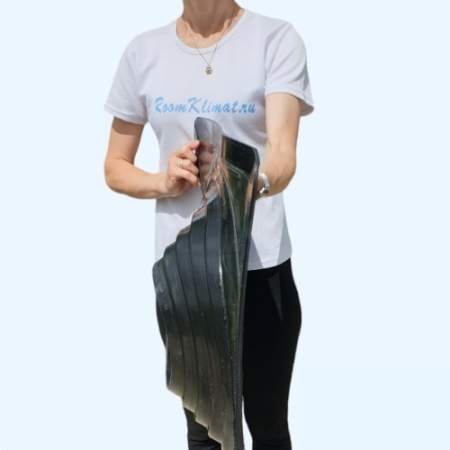 Манжета кровельная прямая из термостойкой EPDMп резины черная № 9 (254-502 мм)