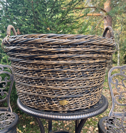 Кашпо из искусственного ротанга Аксель 90 литров