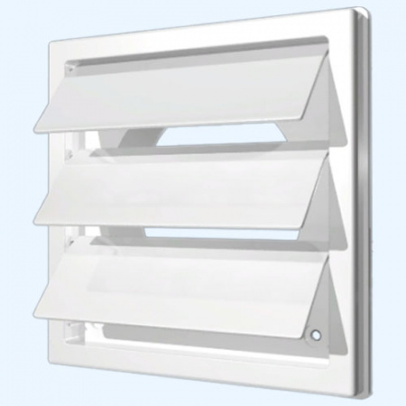 1919К15.16Ф Выход стенной КФ фланец D150/160 жалюзи 190х190 ASA ERA STREETLINE