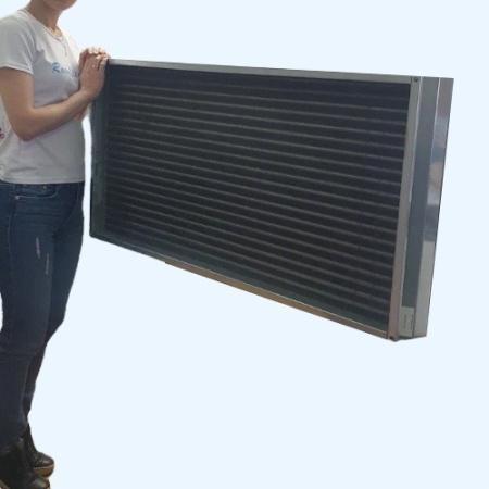 WHR 1000*500-3 Shuft водяной нагреватель для прямоугольного канала