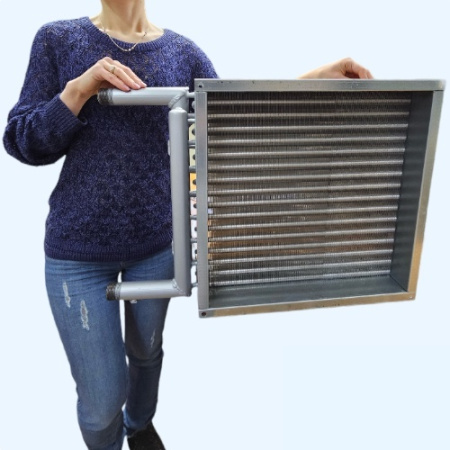 WHC 400*400-2 Shuft водяной нагреватель для квадратных и круглых каналов