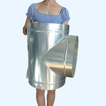 Тройник оцинкованный 315 Ц