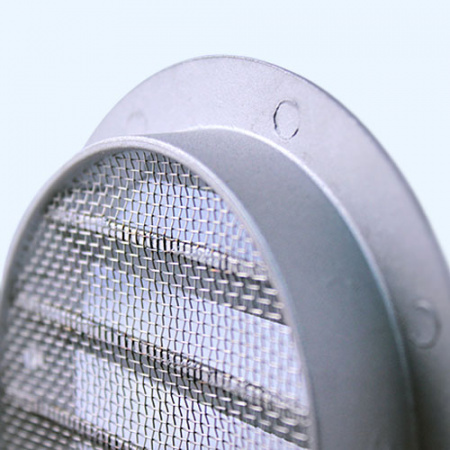 10РКМ фланец D100 сетка D125 алюминий ERA STREETLINE Решетка вентиляционная РКМ