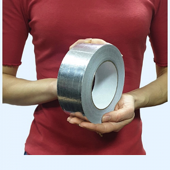 50мм 40м Shuft Лента-скотч алюминиевая армированная