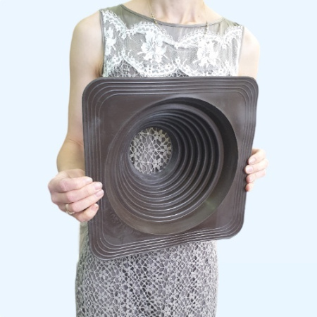 Манжета кровельная прямая №5 коричневая EPDM (102-178 мм)