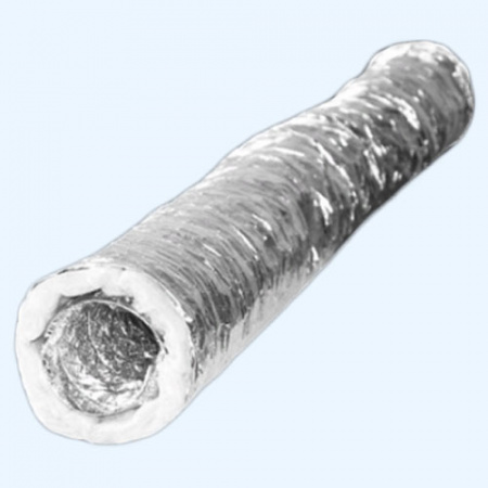 AF102изо ERA PRO Воздуховод D102 70мкм армированный теплоизоляция L10м мет.пленка