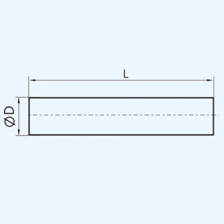 10ВП1 ERA Воздуховод ВП D100 L1м пластик