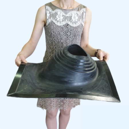 Манжета кровельная из термостойкой EPDMп резины Профи №2 черная (180-280 мм)