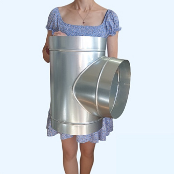 Тройник оцинкованный 250 Ц