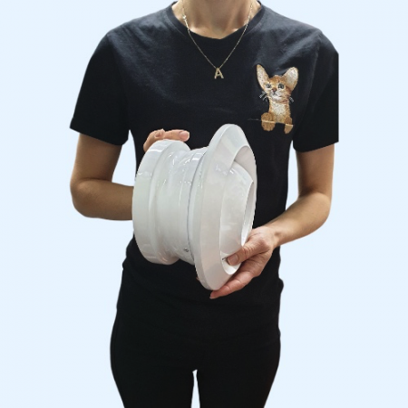 JETA 160 Shuft алюминиевый декоративный струйно-сопловый диффузор