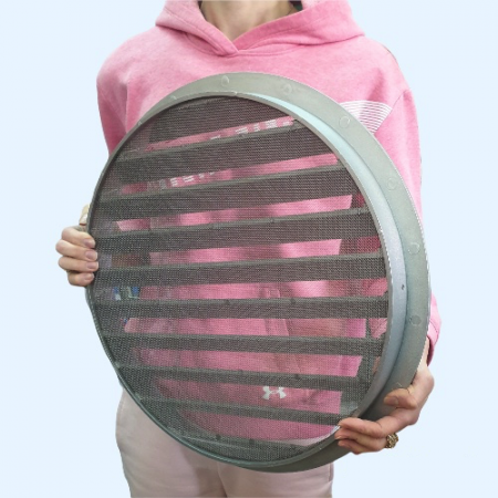 IGC 400 Airone Наружная круглая алюминиевая решетка