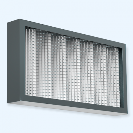 ZFFK 400*200 (G3, 50 мм) ZILON кассетная сменная фильтрующая вставка