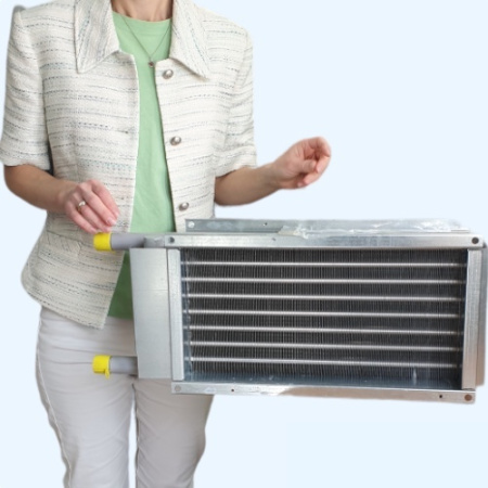 ВОП 400*200/2 Airone Водяной канальный нагреватель