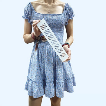 60х300 белая Благовест Вентиляционная решетка