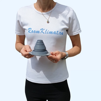 Манжета кровельная прямая №1 серая EPDM (6-50 мм)