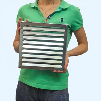 РМ 250х250 оцинкованная Решётка вентиляционная металлическая