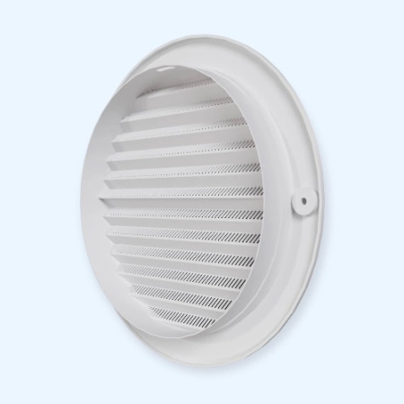 15РКС ERA Решетка вентиляционная РКС фланец D150 сетка D186 пластик