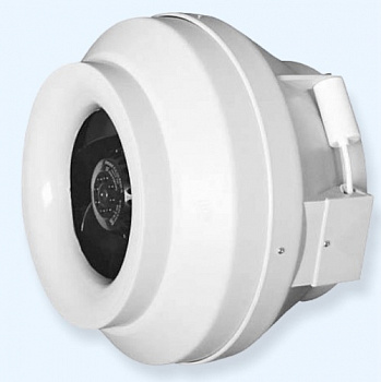 ВКВ 200 Р Ванвент (VANVENT) Круглый пластиковый канальный вентилятор (немецкий двигатель)