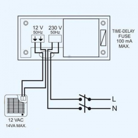 SILENT-100 CZ 12V Soler&Palau накладной бытовой вентилятор с трансформатором CT-12/14 R
