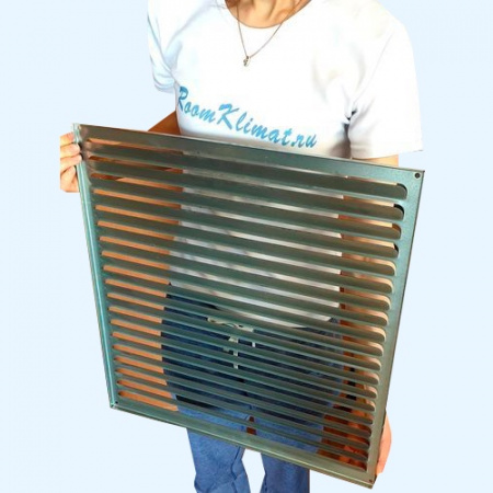 РМ 500х500 оцинкованная Решётка вентиляционная металлическая