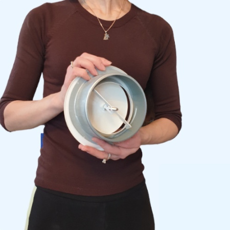 DVS-P (DVS-U) 125 Airone Диффузор-анемостат металлический приточный