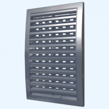 1825РРПН Решетка вентиляционная РРПН разъемная регулируемая 180х250 ASA Gray (серый) ERA STREETLINE